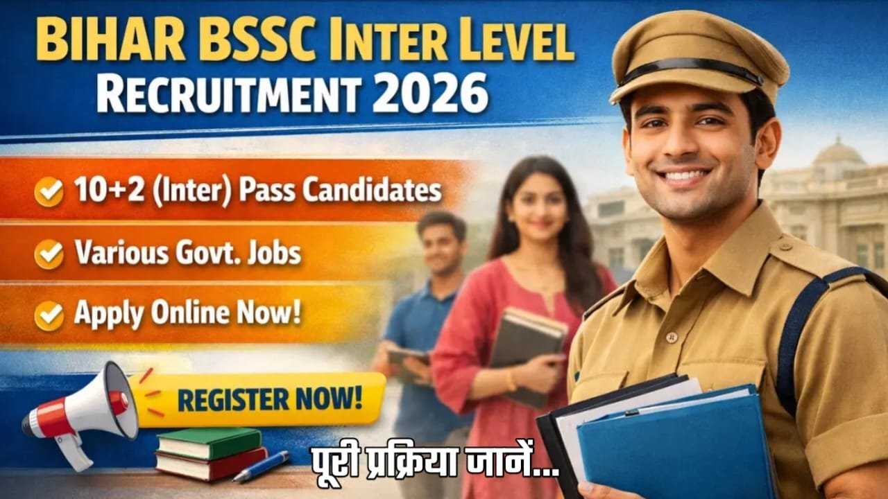Bihar BSSC Inter Level Recruitment 2026 Apply Online